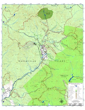 Hiking Trails in the Waterville Valley, NH